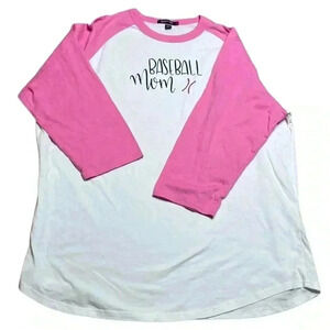 2XL Baseball mom tee!